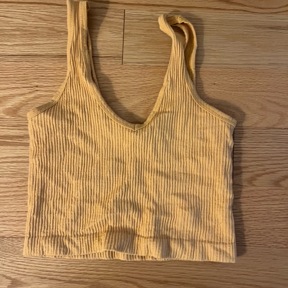 Yellow urban outfitters top